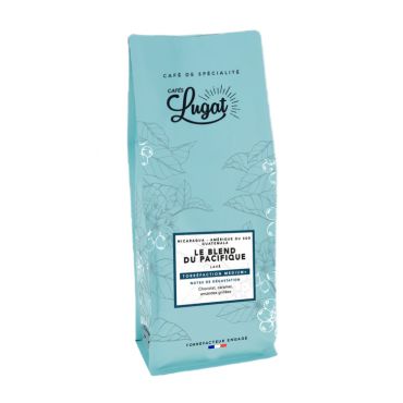 Lugat MCB - Cafés Lugat Coffee Beans Blend du Pacifique (Pacific Blend) - 1kg - Nicaragua