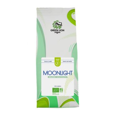 Green Lion Coffee - Green Lion Organic Decaf Coffee Beans Moonlight - 250g - Honduras