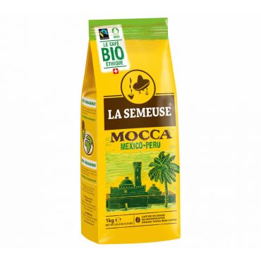 La Semeuse 'Mocca' Organic & Fairtrade coffee beans - 1kg - Peru