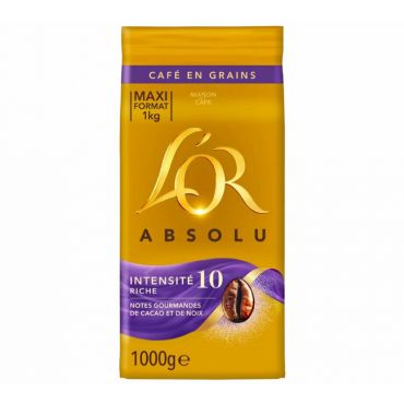 L'Or Absolu Coffee Beans Intensity 10 - 1kg