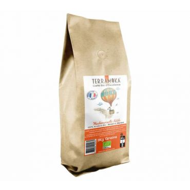 TerraMoka - Terramoka Organic Coffee Beans Mademoiselle Adèle - 1kg - Organic Coffee