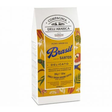 Caffè Corsini - Corsini Ground Coffee Brasile Santos - 250g - Brazil