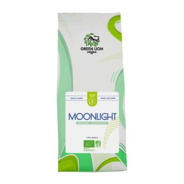 Green Lion Coffee - Green Lion Organic Ground Coffee Moonlight Decaffeinated Coffee - 250g