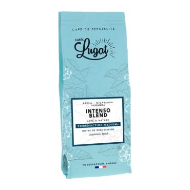 Cafés Lugat Ground Coffee Intenso Blend for Moka Pots - 250g - Brazil