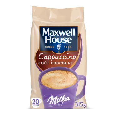Maxwell House coffee - Maxwell House Instant Coffee, Cappuccino Milka - 315g