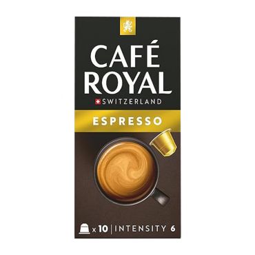 Café Royal 'Espresso' Aluminium Nespresso Compatible Pods x10
