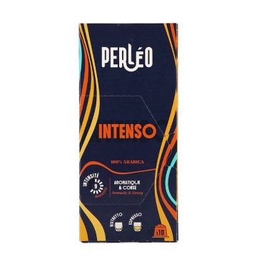 Perleo Espresso - 10 Nespresso* Original Compatible Capsules Intenso – PERLEO