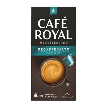 Café Royal - 10 Nespresso* Original Compatible Capsules Espresso Decaffeinato – CAFE ROYAL
