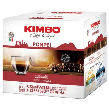 Kimbo Espresso Barista Pompei Nespresso Compatible Pods x 100