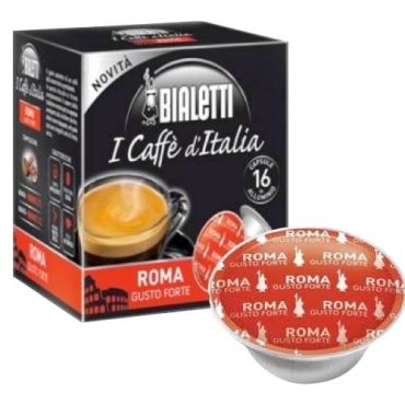 Bialetti Mokespresso Capsules Roma x 16 coffee pods