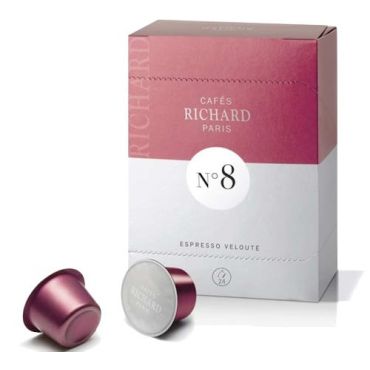 Cafés Richard - Espresso Velouté N°8 Café Richard capsules x24