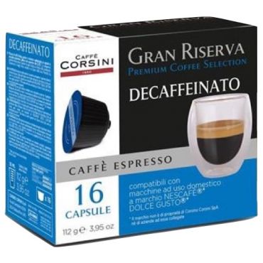 Caffè Corsini - 16 Nescafé* Dolce Gusto* Compatible Pods Gran Riserva Decaffeinato – CORSINI