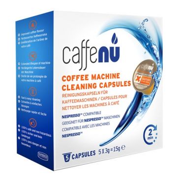 Caffenu cleaning capsules for Nespresso machines