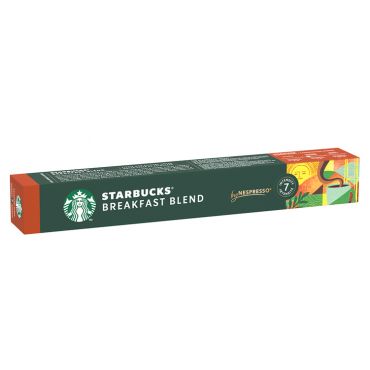 Starbucks - 10 Nespresso* Original Compatible Capsules Breakfast Blend – STARBUCKS