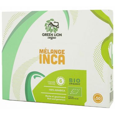Inca Blend - Green Lion Coffee Nespresso Pro Compatible Capsules x 50