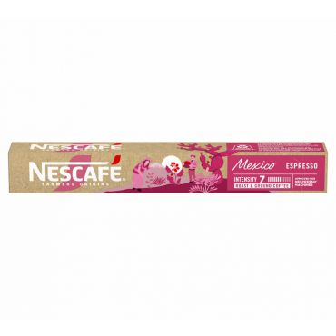 Nescafé Farmers Origins - 10 Nespresso* Original Compatible Capsules Mexico – NESCAFE FARMERS ORIGINS - Mexico