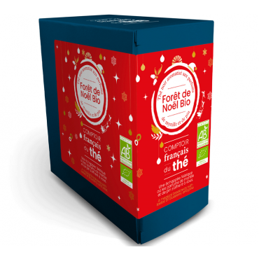 Comptoir Français du Thé Organic Christmas Tea Forêt de Noël - 20 tea bags - Blend