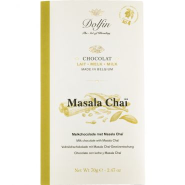 Dolfin Milk Chocolate with Masala Chai - 70g