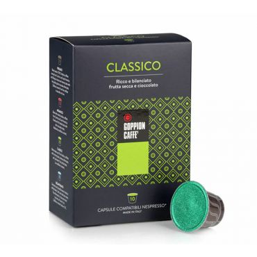 Goppion Caffe - 10 Nespresso* Original Compatible Capsules Classico – GOPPION