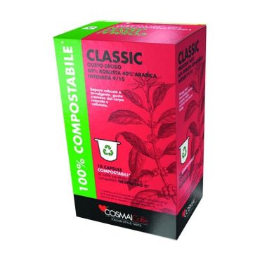 Cosmai Caffè Classic Nespresso Compatible Capsules x 10 - Brazil