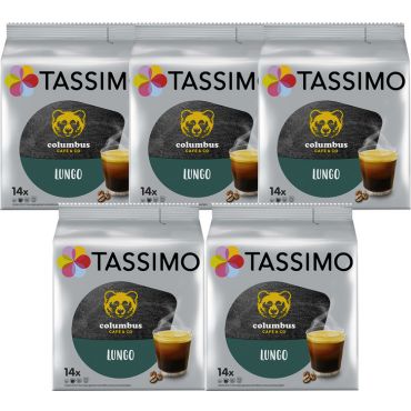 Columbus Café & Co - Tassimo pods Colombus Lungo - 5 x 14 T-Discs