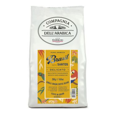 Caffè Corsini Coffee Beans Brasile Santos - 250g - Brazil