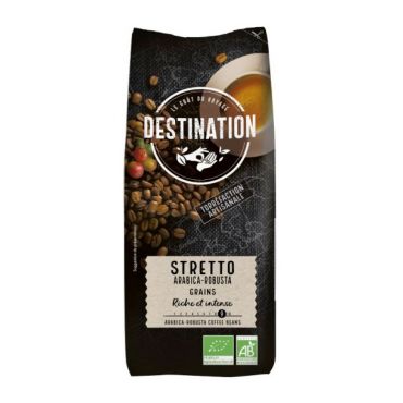 Destination Organic Coffee Beans Stretto - 1kg - Organic Coffee