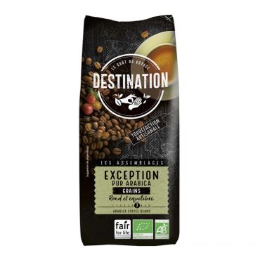 Destination 'Exception Pur Arabica' organic coffee beans - 1kg - Big Brand Coffees