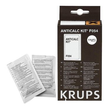 Krups Descaler for Krups Machines (2 Descaling Sachets + 1 Test Stick)