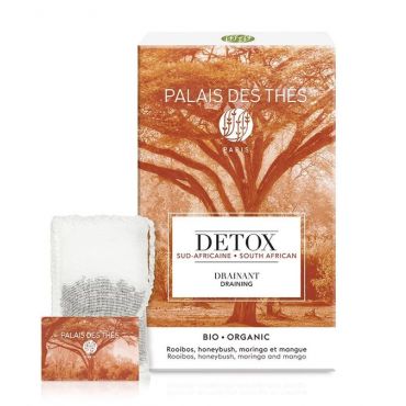 Organic Rooibos Tea Detox Palais des Thés x 20 Tea Bags - South Africa