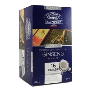 Ginseng ESE pods x 16 - Caffè Corsini