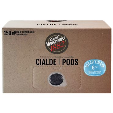 Caffè Vergnano ESE pods Decaffeinato x 150