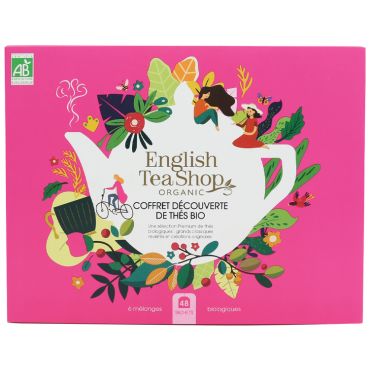 English Tea Shop Ultimate Organic Tea Collection Gift Pack - 48 tea bags - Selection pack
