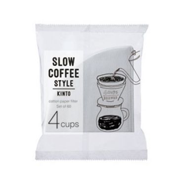 Kinto 4-cup white cone filter SCS-04-CP-60 x 60