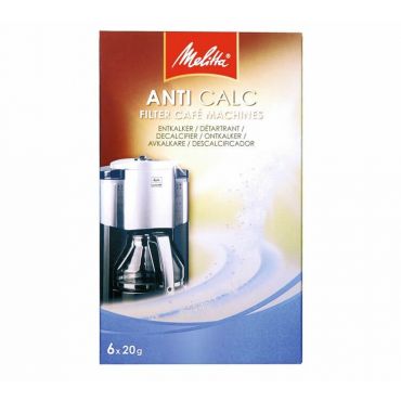 Melitta Anti Calc Powder Descaler for Filter Coffee Machines and Kettles