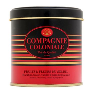 Luxury Box - Rooïbos Fruits et Fleurs du Soleil - Fruity rooibos - 90g loose leaf by Compagnie Coloniale - South Africa