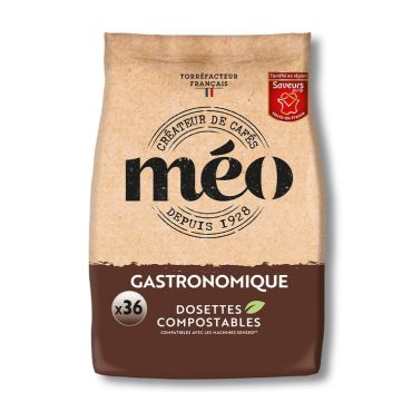 Senseo Compatible Pods Cafés Méo Gastronomique x 36