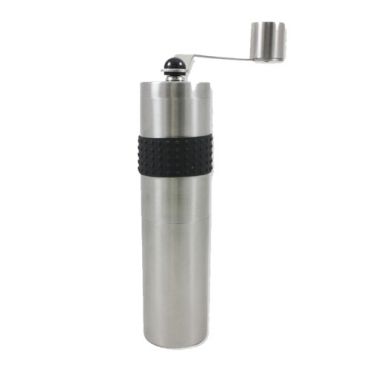 Rhino Coffee Gear Stainless Steel Manual Coffee Grinder + Free Coffee