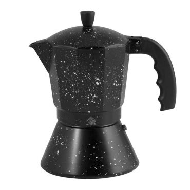 Home Stone Design Moka Pot in Aluminium With Induction Base - 3 cups