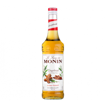 Monin Syrup - Gingerbread - 70cl - Manufactured in France