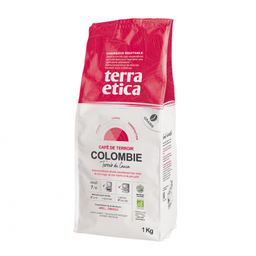 Terra Etica Organic Coffee Beans Colombia - 1kg - Colombia