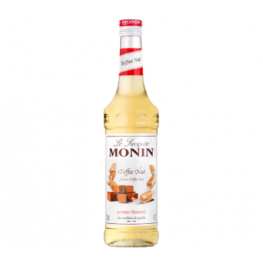 Monin Syrup Toffee Nut - 70cl - Manufactured in France