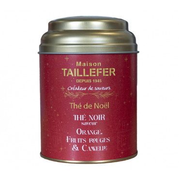 Maison Taillefer Christmas Black Tea - 100g loose tea tin - Blend