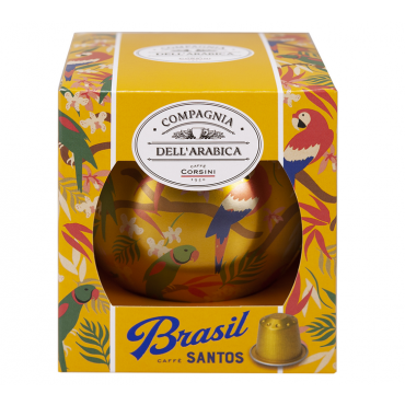 Caffè Corsini - 4 Nespresso* Original Compatible Capsules Brazil Christmas Ball – CORSINI - Brazil