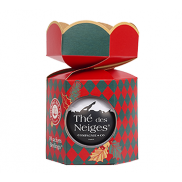 Compagnie Coloniale Christmas Tea Thé des Neiges Bauble - 10 pyramid bags - China