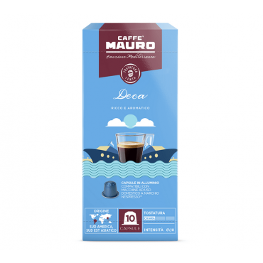 Caffè Mauro - 10 Nespresso* Original Compatible Capsules Deca – CAFFE MAURO