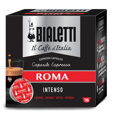 Bialetti Mokespresso Capsules Roma x 16 coffee pods