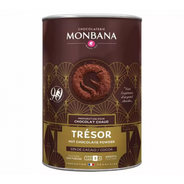 Monbana Hot Chocolate Powder Trésor de Chocolat - 1kg