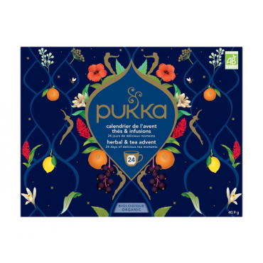 Pukka Organic Herbal Tea Advent Calendar 2025 - 24 tea sachets