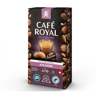 Café Royal - 10 Nespresso* Original Compatible Capsules Almond Coffee – CAFE ROYAL